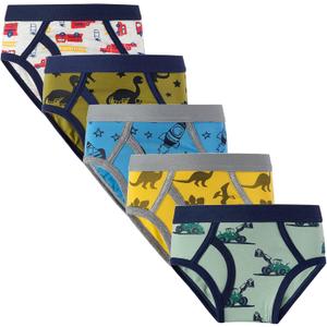 Family Feeling Little Boys' Cotton Boxer Brief Soft Underwear