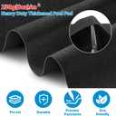 Thickened Pool Liner Pad for Above Ground Pool, 15 FT Round Under Pool Mat Padding, Pool Ground Pad Mat Under Pool for Pool Bottom, Prevent Punctures, Extend Liner Life