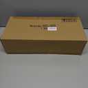 DECORKEY Christmas Lanterns Decorations Outdoor&Indoor, 4PCS Decorative Candle Holder Set with Christmas Tree, Snowman, Reindeer, Santa Claus Openwork Patterns, Hanging&Tabletop Decor (No Glass) (Golden *2+silver *2)