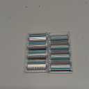 Schick Quattro Titanium Razor Refills, 8ct | Schick Razor Blades Refills, Razor Blades for Men, Shaving Blades for Men, Quattro Razor Refill, 4 Blade Razor Heads, 8 Refills (1 Count (Pack of 8))