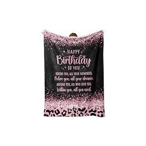 GoMelley Happy Birthday Blanket GoMelley Happy Birthday Blanket