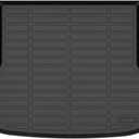 Binmotor-All Weather Cargo Liners for Nissan Versa 2020-2024 2025, Custom Fit Car Trunk Mat for Versa, Waterproof Easy to Clean Cargo Mat Automotive for Versa Accessories-Black