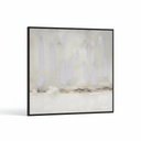 MV 37X37 ABSTACT ART FRAMED CANVAS