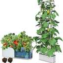 Smart Hydroponic Growing System Kit, Safe and Durable Indoor Gardening System, Suitable for Growing Tomatoes, Melons, Vegetables, Cabbage, Peppers, Herbs, Flowers and Other Plants (7L)