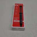 REVLON New and Improved SmoothStay Coconut Oil-Infused Heated Hair Styling Brush | 1 Barrel for Voluminous, Shiny Results (Black/Red)