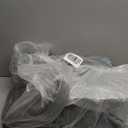 Automatic Cat Feeder and Water Dispenser with Stainless Steel Bowl Dog Gravity Food Feeder and Waterer for Small Medium Pets Puppy Kitten 1 Gallon x 2 (Charcoal gray3.8L*2)