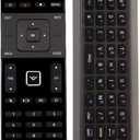 New XRT500 QWERTY Keyboard with Back Light Remote Replacement fit for VIZIO TV M43-C1 M49-C1 M50-C1 M55-C2 M60-C3 M65-C1 M70-C3 M75-C1 M80-C3 M322I-B1 M422I-B1 M492I-B2 M502I-B1 M552I-B2 M602I-B3