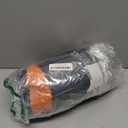 Motorcycle Cover Waterproof Outdoor Storage with Lock-Holes, Zipper Storage Bag & Night Reflective Design, All-Season Protection Powersports Vehicle Covers Fits up to 96.5" Motorcycles (210D Orange)