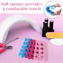 300 Pcs Pedicure Toe Separators for Women Bulk EVA Foam Toe Divider Spacers Heart Shaped Soft Colorful for Pedicure Manicure Coating Gel Painting Nail Beauty Accessories(150 Pairs)