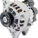Alternator Replacement New For 2003-2007 Hyundai Accent 1.6, 2005-2009 Kia Spectra Sportage 2.0,2006-2009 Kia Rio 1.6, 2004 Tiburon L4 2.0L,03 04 05 06 07 08 09 2008 400-40030 37300-22650 A0002655023