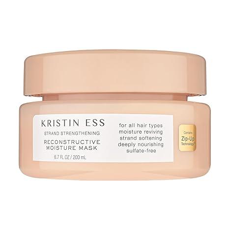 Kristin Ess Hydrating Deep Conditioner Protein Hair Mask  Shea Butter + Coconut Oil Hair Treatment for Dry Damaged Hair  Deep Conditioning, Strengthening, Softening, AntiFrizz  Pear + Amber Scent