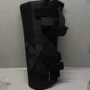 Knee Immobilizer with 4 Aluminum Plates Breathable Knee Brace & Stabilizer Full Leg Support Brace for Knee Fractures (Medium)