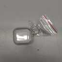 Airpods 4 Case Clear Glitter,Sparkle Bling Design for Airpods 4th Generation Cover 2024,Full Protective Shockproof Soft TPU for Airpod 4 Charging Skin with Carabiner Women Girlrs-Clear