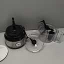 Hamilton Beach Food Processor & Vegetable Chopper for Slicing, Shredding, Mincing, and Puree, 10 Cups + Easy Clean Bowl Scraper, Black and Stainless Steel (70730)
