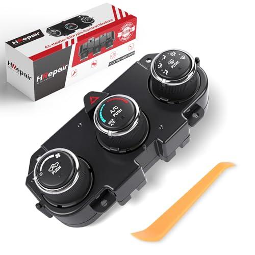 HRepair Climate Control Module fits for 2013-2018 Dodge Ram1500 2500 3500 A/C Heater Control Switch Replaces 68268189AA 68268186AA - w/Disassembly Pry Bar