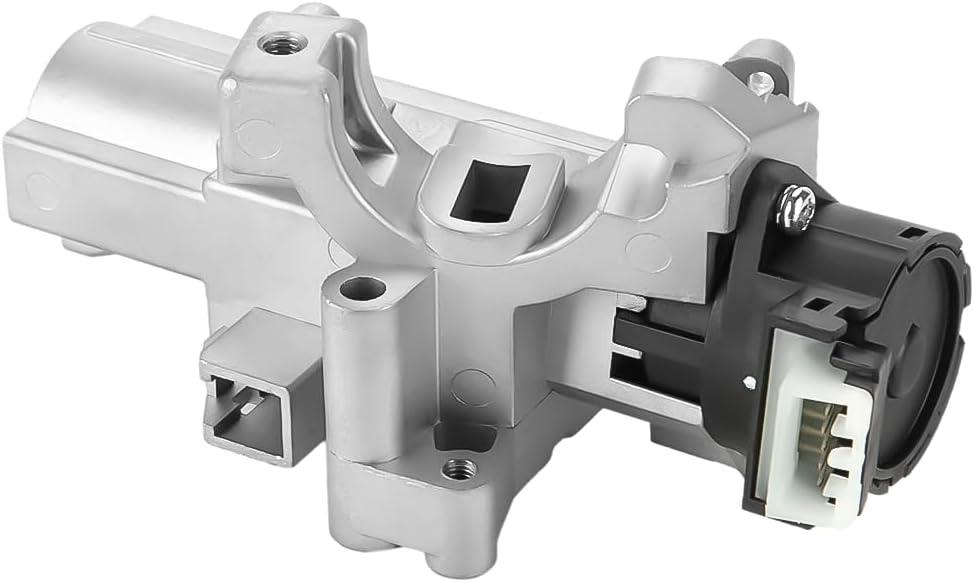 Ignition Lock Cylinder Housing Ignition Switch Cylinder Lock Assembly - Compatible for Chevrolet Colorado 2004-2012 2.8L 2.9L 3.5L 3.7L 5.3L - Replace Part 15795321 15795322