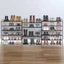 Simple Houseware 5-Tier Shoe Rack Storage Organizer, Bronze