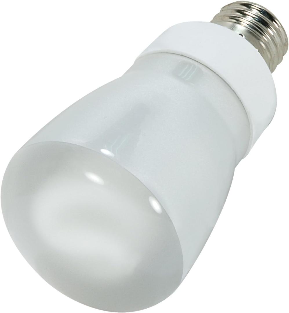 Satco S7258 5-Watt Medium Base R20 Reflector, 4100K, 120V, Equivalent to 30-Watt Incandescent Lamp