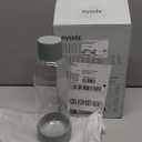 Mysoda Carbonating Bottles 2Pck 1L - Compatible with MySoda and any brands - Quick-Lock Reusable Bottles - Lid and Base Made of Wood Composite - BPA Free - Sage Green