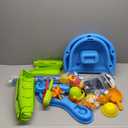 3-Tier Water Table for Toddlers 3-5 With Umbrella, Pump, Cover - Rain Showers Splash Pond for Outdoor Beach, Activity Sensory Play for Boys Girls