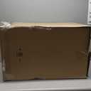 Dog Stairs Ramp for Bed 19.7" H - Pet Stairs Steps for Small to Medium Dogs to Get on Bed and Couch, 35D Foam with Non-Slip Bottom Brown, 4 Steps