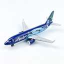 Model Airplane, Alaska West Coast Wonders Whales Planes Model Aircraft Suitable for Collection and Christmas, Birthday Gifts