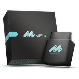 MBito OBD2 Scanner Diagnostic Tool for Mercedes-Benz (20032024), Bluetooth Car Code Reader & Auto Scanner - Free Lifetime Engine/ABS/Airbag Diagnostics, Unlock Hidden Features