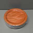 60Pcs Blue Cartoon Dog Birthday Party Supplies 9" Orange Blue Plates Puppy Tableware Set Disposable Colorful Polka Dots Paper Plates Dog Party Decorations for Kids Boys Girls Birthday Baby Shower