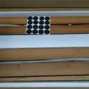 Gashell Wire Shelf Covers, Bamboo Wire Rack Covers for Pantry, Closet (4pcs, 30" W x 12" D)