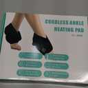 Naxir Foot Revive Massager, Portable Triple Method Ankle Wrap with 3 Vibration Modes 2PCS