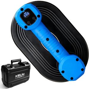 KELIN Electric Vacuum Suction Cup for Glass, 440Lbs Lifter with 270mm Large Base, 2 Brushless Motors & Digital Display, 8H Battery Cordless Suction Cups for Large Tile, Ceramic Material Lifts