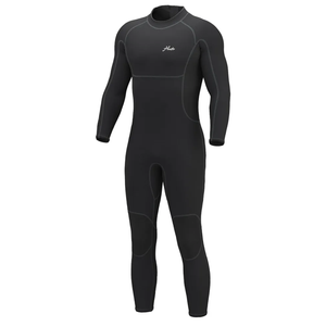 Hevto Men Wetsuits 3/2mm Neoprene Wet Suit Back Front Zip in Cold Water for Surfing Swimming Diving, L