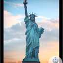 OMAIGAR 16x20 Picture Frame for 16by20 Poster Photo Canvas Certificate Black High Transparent Photo Frame Wall Desktop Horizontal Vertical 16 x 20