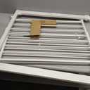 29.92-43.7" Baby Gate for Stairs & Doorways Pressure Mounted Auto Close