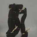 8 inch 40 Stands Loc Extensions Human Hair Interlocking, 0.6cm Width 100% Human Hair Dreadlock Extensions, Soft Human Hair Dreadlock Extensions, 1B Color (8 inch 40 Strands, 1B 0.6cm)