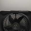 Vornado Model 80 High Velocity Electric Box Fan with Removable Grille, 5 Speed Settings, Powerful Airflow, Whole Room Air Circulation, Targeted Cooling, Cord Storage, Durable Floor Fan, Ice White