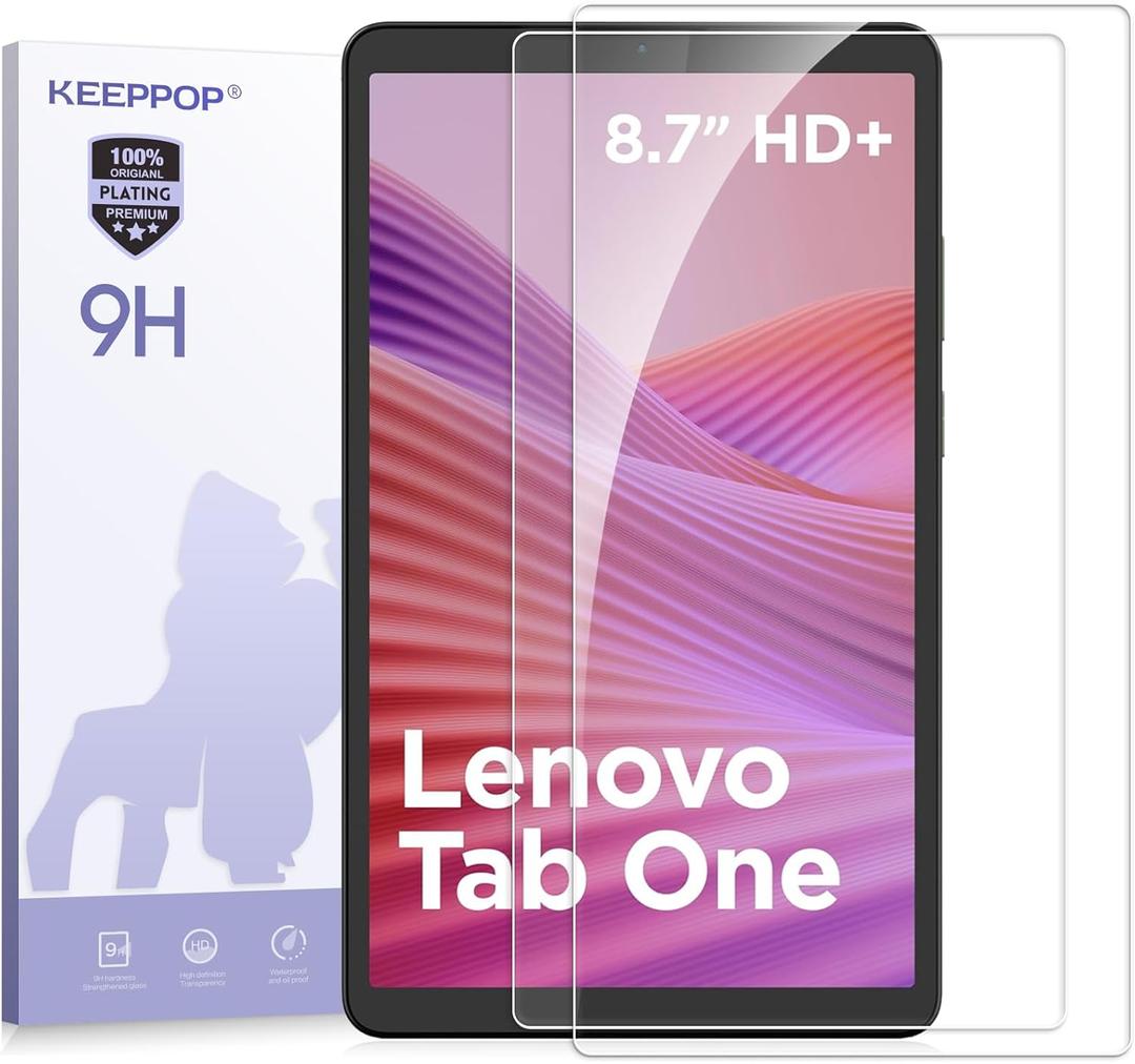 Screen Protector for Lenovo Tab One 8.7 inch 2025, Tempered Glass Screen Film Guard Screen Protector [2 Pack]