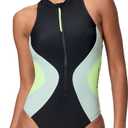 Speedo Women's Swimsuit One Piece Hydraline Standard Cut, Large