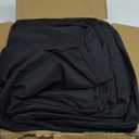 Frxeyaliz 14Pcs Outdoor Cushion Covers Replacement Washable w/ Zipper for 6-Seaters Sofa Patio Slipcovers Set Seat and Back Covers Only-23.6x23.6x4inch, Black