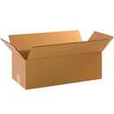 SHIP NOW SUPPLY 18 x 8 x 6 Corrugated Cardboard Boxes, Long 18"L x 8"W x 6"H, Pack of 25 | Shipping, Packaging, Moving, Storage Box for Home or Business, Strong Wholesale Bulk Boxes