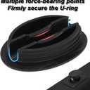 3 x Truck Bed Anchors Caps Compatible with Bull Ring Tie Down, Fit for 98-23 Ford F150, 98-23 Ford Super Duty, 88-13 Chevrolet Silverado and GMC Sierra, Not Fit 35 Degree Angle Tie Down Anchor