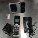 VTech VG232 Cordless Phone with Answering Machine - with Large Display Full-Duplex Speakerphone Caller ID/Call Waiting Last 10 Number Redial