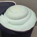 Serta ThermaGel Cooling, Pressure-Relieving Memory Foam Mattress Topper, 2 Inch, Queen,Blue