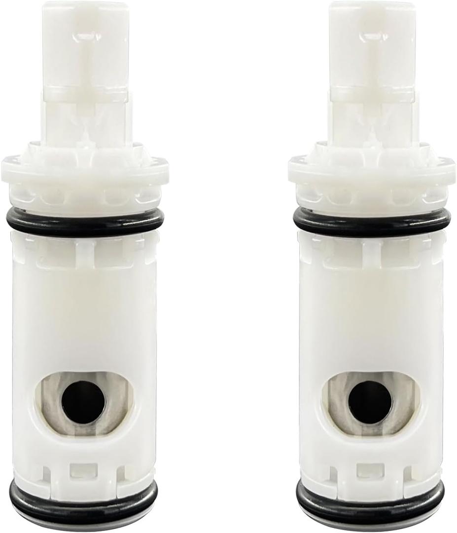1224 1224B Faucet Cartridge Replacement Compatible with Moen Two Handle Faucets Replacement Kit For Most Double Handle Moen Faucets and Tub/Showers Repair Kit,2 Pack