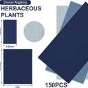 Whaline 150 Pcs Dusty Blue Guest Napkins 3 Colors Disposable Paper Napkins Multi-colored Hand Napkin Towel for Home Kitchen Bathroom Party Supplies Table Decor