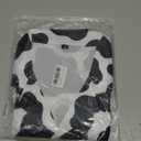 Dellukee Hawaiian Shirts for Men Short Sleeve Summer Tropical Beach Holiday Casual Button Down Shirts (Medium, Cow)