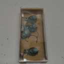 OwnMy Set of 4 Tablecloth Weights Clip on, Pendant Tablecloth Weights Kit with Cast Iron Antique Birds, Outdoor Garden Party Picnic Table Cloths Clips (Green)