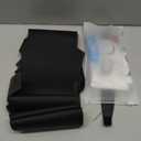 Hand Sewn Microfiber Leather Steering Wheel Cover on Wrap,Fit for Honda Civic 10th 2016-2021 / CR-V 2017-2021 / Clarity 2016-2018 / Breeze 2020-2021 / Crider 2019-2020 / Envix 2019-2020 (10.5 cm)