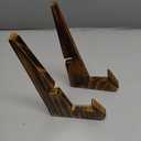 Wooden Plate Stand, 9 Inch Decorative Ornament Display Stand, Plate Holders for Displaying, Picture Frame Holder Stand, Cookbook Stand for Recipe Books, Photos & Collectibles