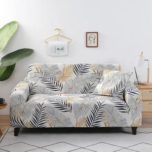 Printed Couch Cover Stretch Sofa Covers Patterned Sofas Seater Slipcovers for 4 Cushion Couch Set (BJLY, 4 Seater/Large 3 Seater)